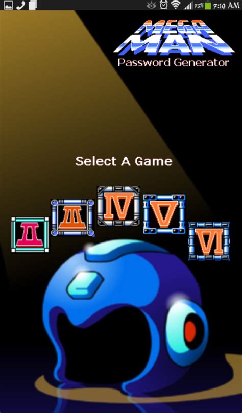 mega man password generator